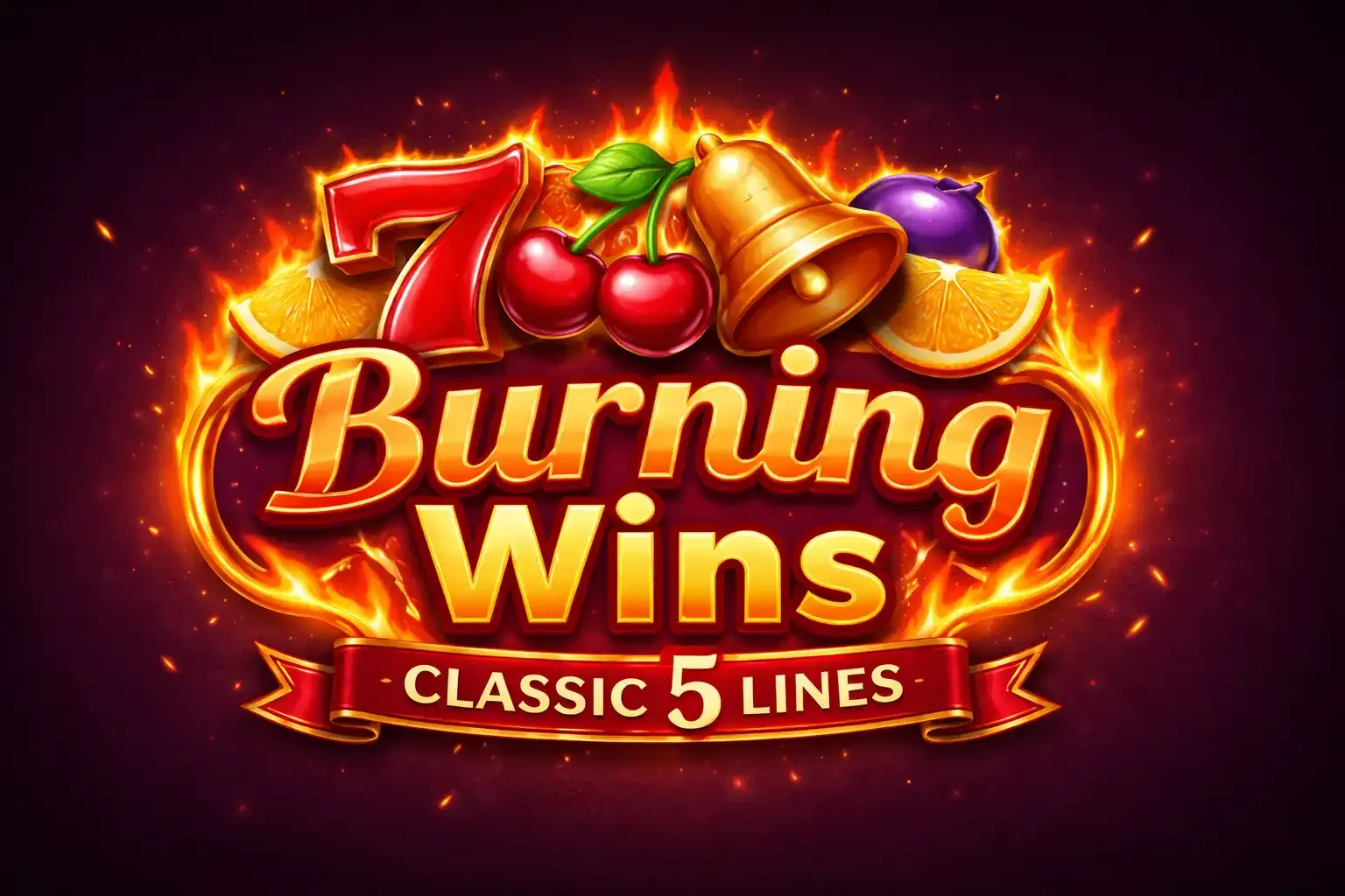 Burning Wins: classic 5 lines